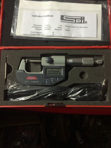 14-540-9 SPI Electronic Crimp Height Micrometer: 0-1&#034;/25mm