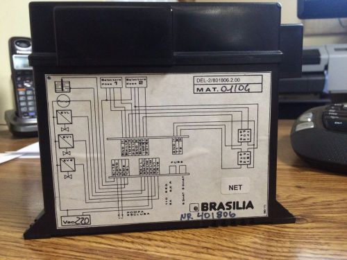 Brasilia ELECTRONIC BOX 2-GROUP CUBIC 220V