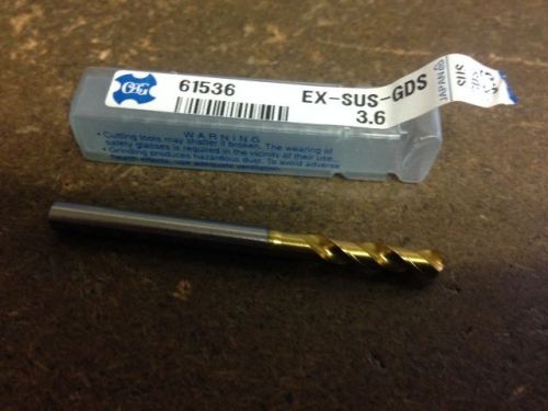 .1417&#034; 3.6mm EX-SUS-GOLD DRILL