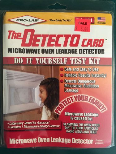 Microwave Oven Leak Detector