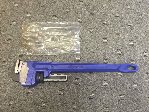 Heavy Duty Kobalt Cast Iron Pipe Wrench 24 Inch 53241 Blue