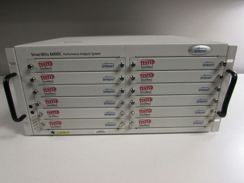 Spirent SmartBits SMB-6000C Mainframe for Data Traffic Generation, 12 slots