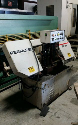 8&#034;x12&#034;  PEERLESS  SEMI-AUTOMATIC HORIZONTAL BAND SAW