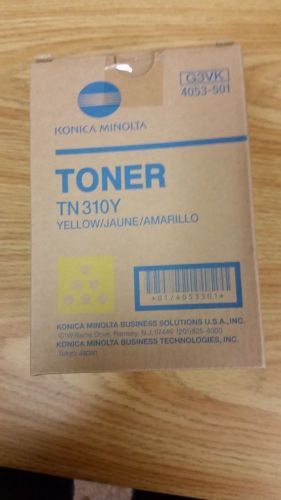 Konica Minolta C350 C351 C450 Yellow toner 4053-501 TN310Y