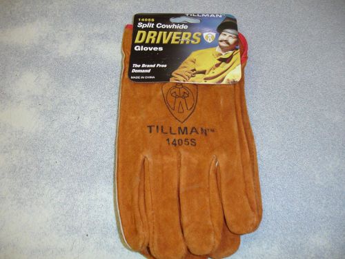 TILLMAN 1405S DRIVERS GLOVES Small Split Cowhide