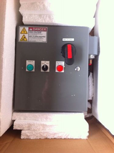 NEW Goulds Aquaboost Simplex OEM Control Panel 2 HP 230 Volts 50/60 HZ 3 Phase