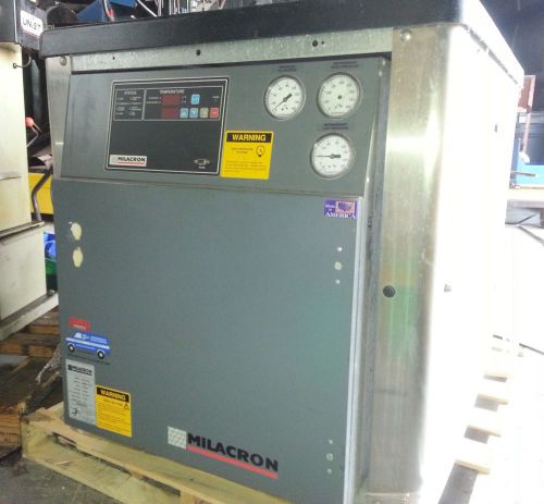 10 ton cincinnati milacron &#034;2004&#034; air cooled chiller w/remote condensate coil for sale