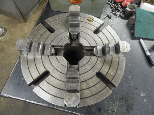 Rohm 12&#034; d1-6 camlock 4 jaw chuck for sale