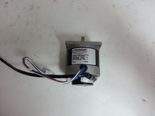 ElectroCraft Brushless DC Motor DA23DBB-17E2A 12 VDC 5.6 AMP 2800 RPM P/N3004849