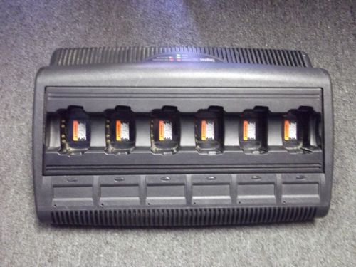 Motorola Impres six unit charger 6 bay used