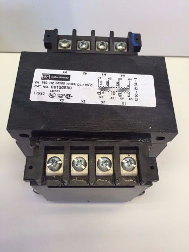 NEW TAKE OUT CUTLER-HAMMER CONTROL TRANSFORMER C0150E3C