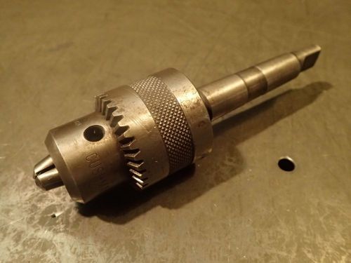 Cushman 1/2&#034; Capacity Drill Chuck Morse Taper #2 Shank MT2 2MT Japan