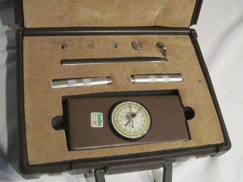 CHATILLON Model DPPH-150 Analog Dial Push-Pull gauge (150 X1lb) w/ Case