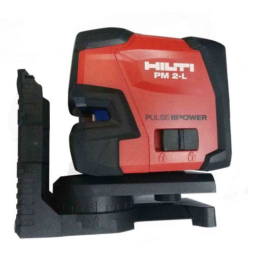 Hilti laser level PM 2-L Line laser with magnetic shaped L-shaped bracket