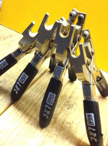 LOT (4) Sargent AUGAT LRC CATV Snap-N-Seal Compression Cable Crimper Plier Tool