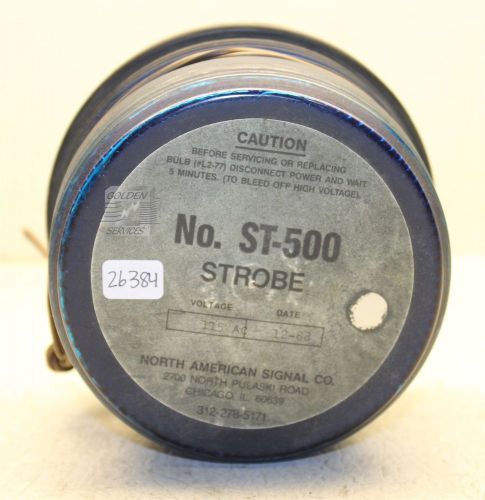 North American Signal Co. ST-500 Strobe Light 115V