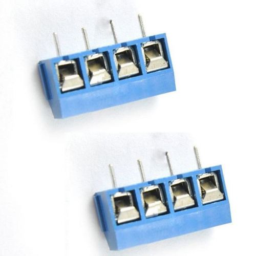 20PCS KF301-4P 5.08mm 4 Pin Connect Terminal Screw Terminal Connector NEW