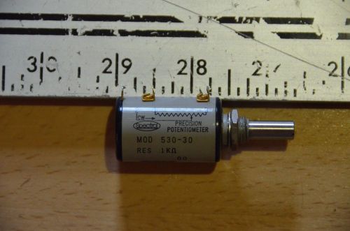 Spectrol precision poteniometer 1k ohm  model 530-30 for sale