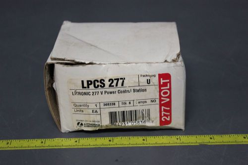 NEW LITHONIA LITRONIC 277V POWER CONTROL STATION LPCS277 (S17-3-102C)