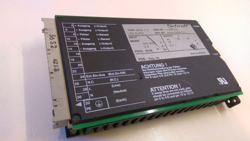 Schroff SPM 115 Ord No: 11096-206 220-240V / 15V 4.5A Industrial Power Supply