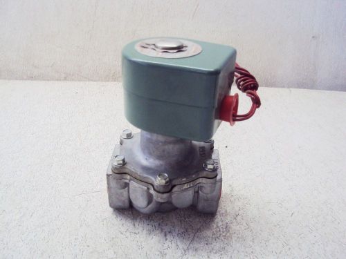 ASCO 8042B45 RED HAT VALVE, 120 V, ORIFICE 1-1/4, PIPE 1 (NEW)