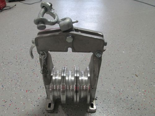 Three Bundle Aluminum Stringing Block