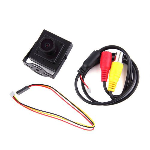 Mini HD 700TVL 2.1mm Wide Angle Lens CCTV Security FPV Camera PAL AP