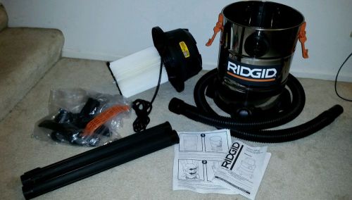 Ridgid 6 Gallon Stainless Steel Wet/Dry Vac