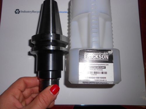 Erickson 1258159 BT40DA188100M 3/64&#034;-3/4&#034; x 3.94&#034; Series DA-180 CNC Collet Chuck