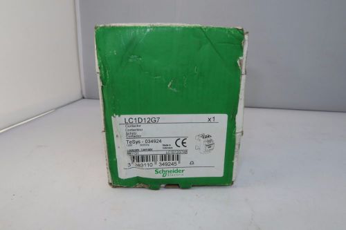 Schneider Electric TeSys LC1D12G7 Contactor NEW!