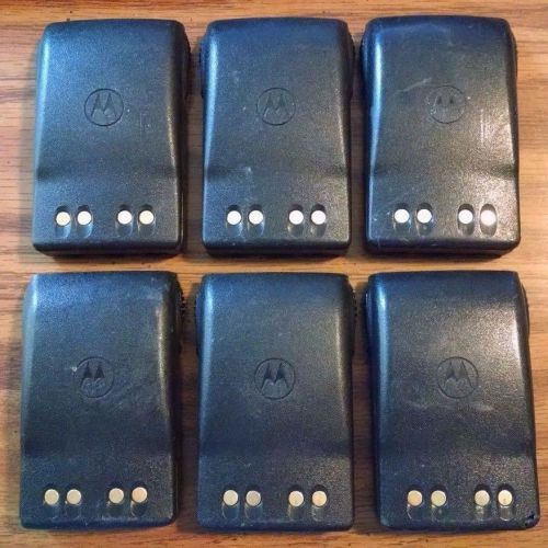 Lot of 6 Motorola Battery EX500 EX560 EX600 GL2000 GP328 GP338 GP388 GP628 GP644