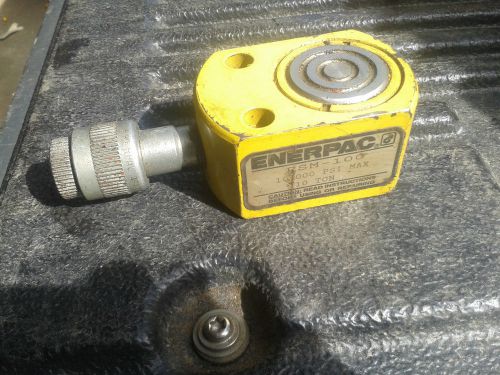 ENERPAC hydraulic cylinder 10 ton 10000 psi Rms100 Rms-100 flat small stroke
