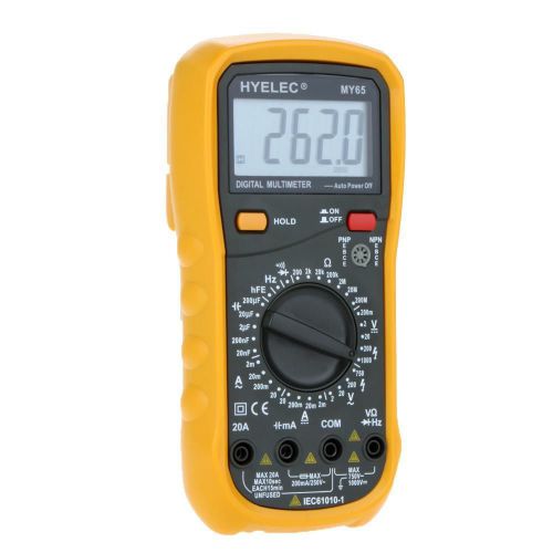 Digital multimeter ac/dc voltage current resistance capacitance frequency tester for sale