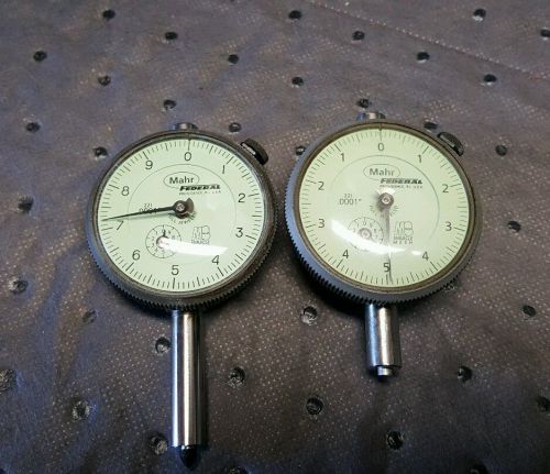 Mahr federal miracle mesh 221 dial indicator .0001&#034; (lot of 2) for sale
