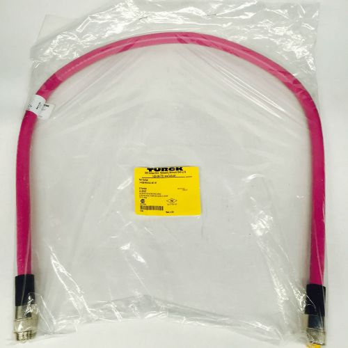 TURCK P-RSM-RKM40A-947-1M 1 METER MINIFAST MALE/FEMALE EXTENSION CORDSET (NEW)