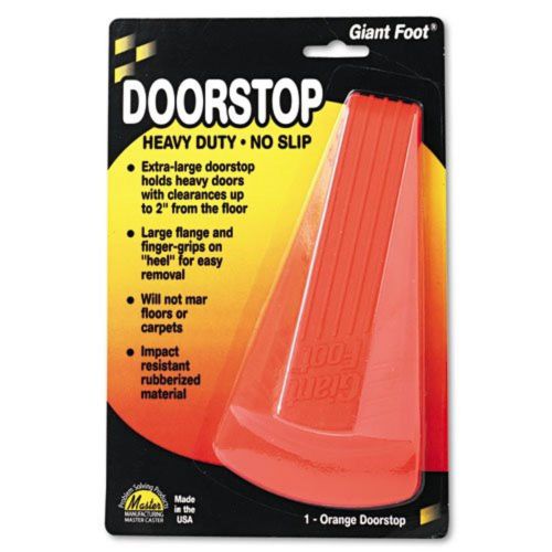 DOORSTOPGIANT FOOTOE Safety Orange