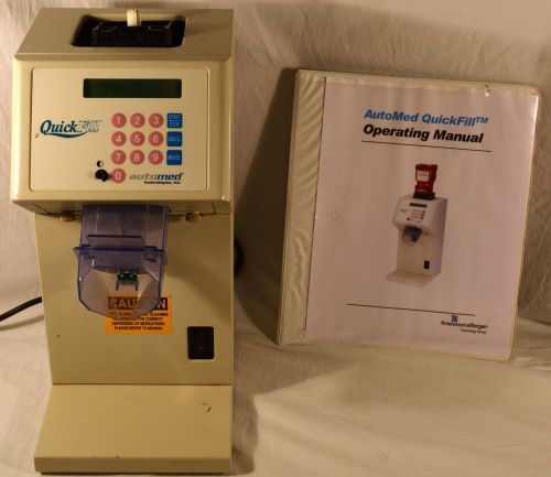 AUTOMED QUICK FILL QUICKFILL 2M9760 PILL DISPENSING SYSTEM