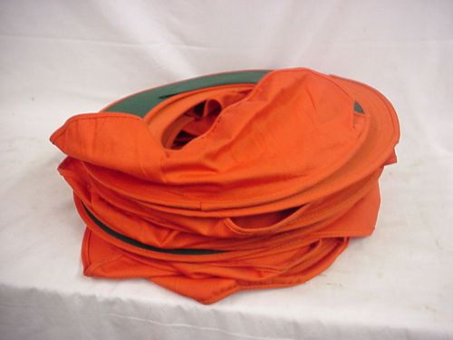 LOT OF 12 OCCUNOMIX HARD HAT SHADE ORANGE #898 CONSTRUCTION HELMET COVER