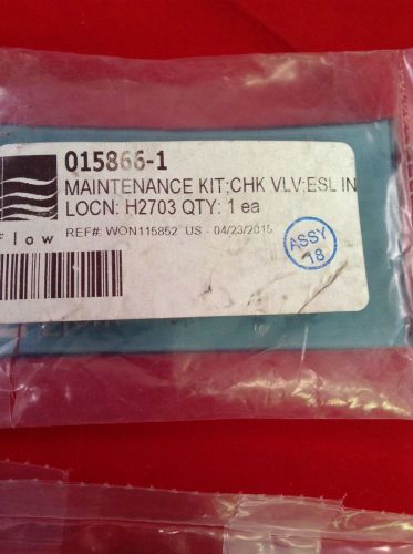 Flow Maintenance Kit Check Valve 015866-1