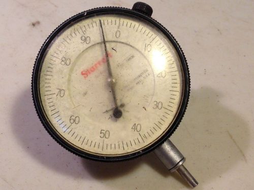 STARRETT No.655-441 Dial Indicator .001&#034; , 0-100 Dial Reading Lug-On-Center Back