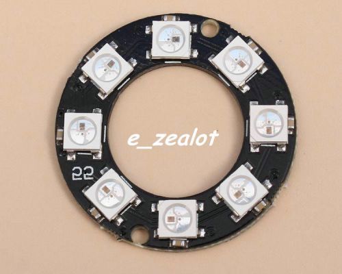 5V 8-Bit RGB LED Ring 5050 Built-in RGB Driver for Arduino