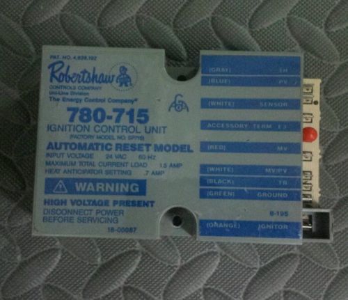 Robertshaw 780-715 Ignition Control Unit Module