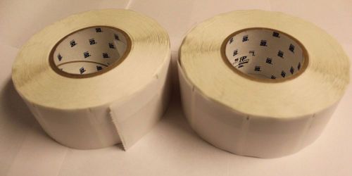 2 Brady 30541, THT-67-427-1.5, Thermal Transfer Printable Labels Rolls