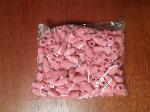 Lot of 100 eraser tops