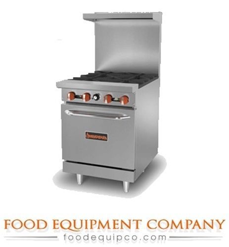 Sierra SR-4-24 Sierra Range, Gas, 24&#034;, (4) 30,000 BTU open burners