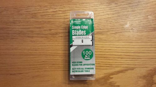 Garvey single edge blade lot of 10     boxes of 100