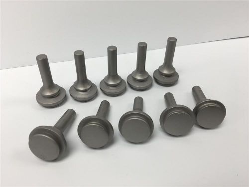 Hi shear 10pc air riveting planishing hammer .401 shank bit lot mm140 &amp; at110c for sale