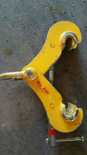 Super clamp 3.5&#034; - 12&#034; BEAM CLAMP WLL 6720 6720 LBS