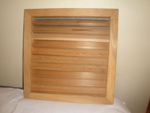 Cedar Gable vent 18x18 Rectangle shape