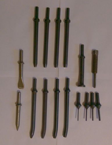 STRAIGHT &amp; OFFSET 0.401 RIVET SETS FOR RIVET GUNS AIRCRAFT TOOLS